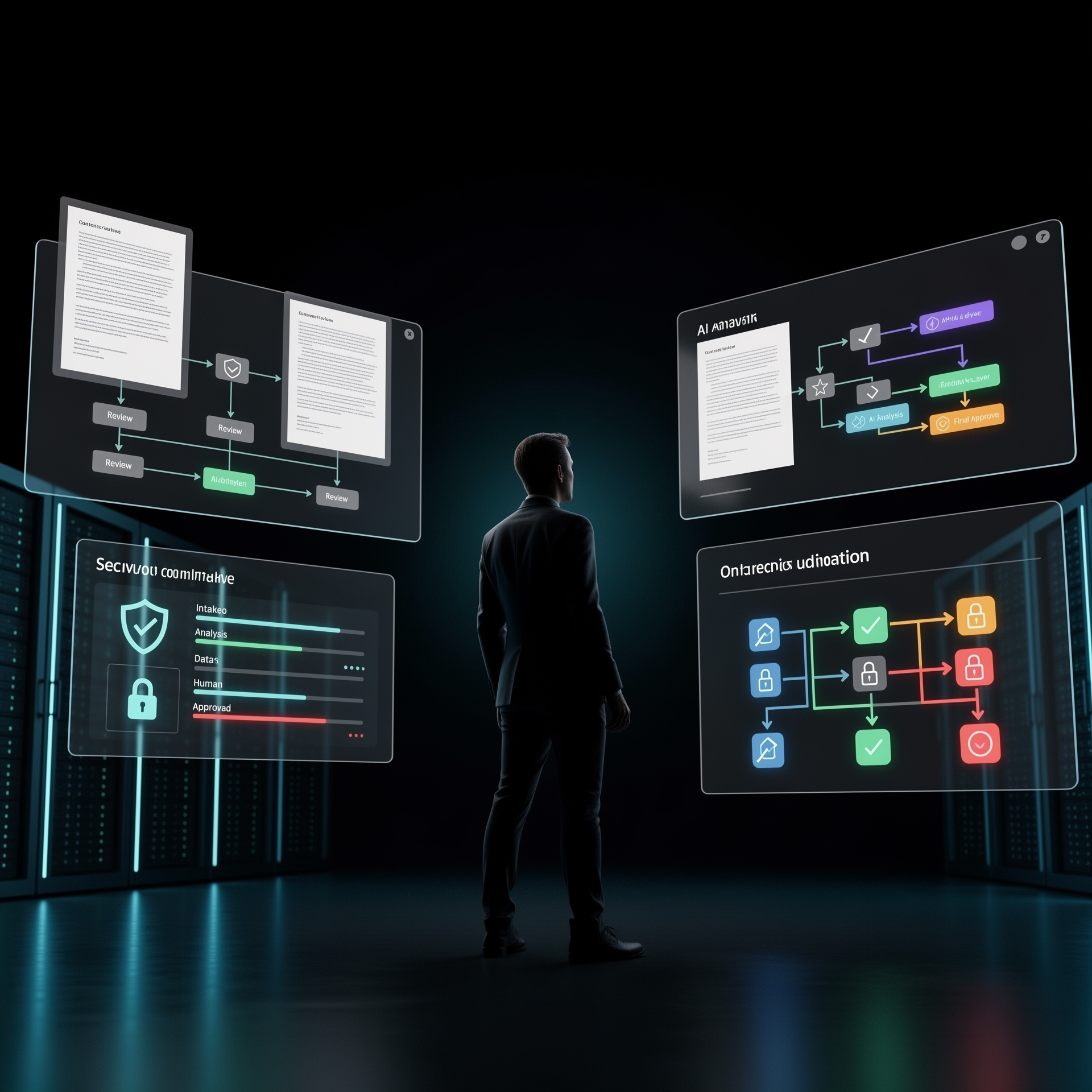 AI Contract Review Human-in-the-Loop Orchestration